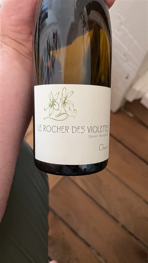 Údolí Loiry Montlouis-sur-Loire Le Rocher des Violettes Chenin 2023