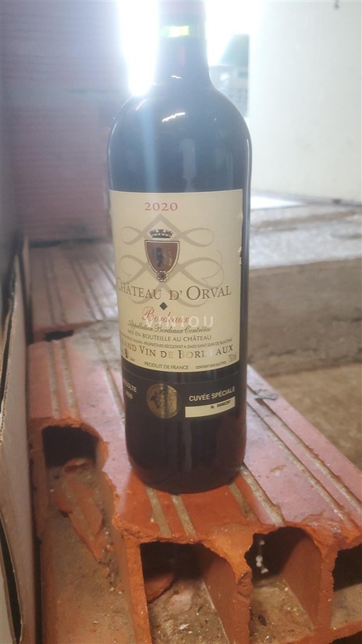 Bordeaux Château Orval Spéciale 2020