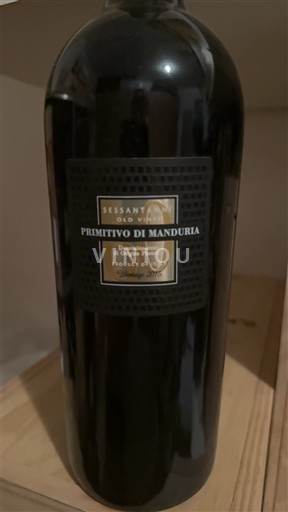 Puglia Primitivo di Manduria Sessantanni Old Vines 2015
