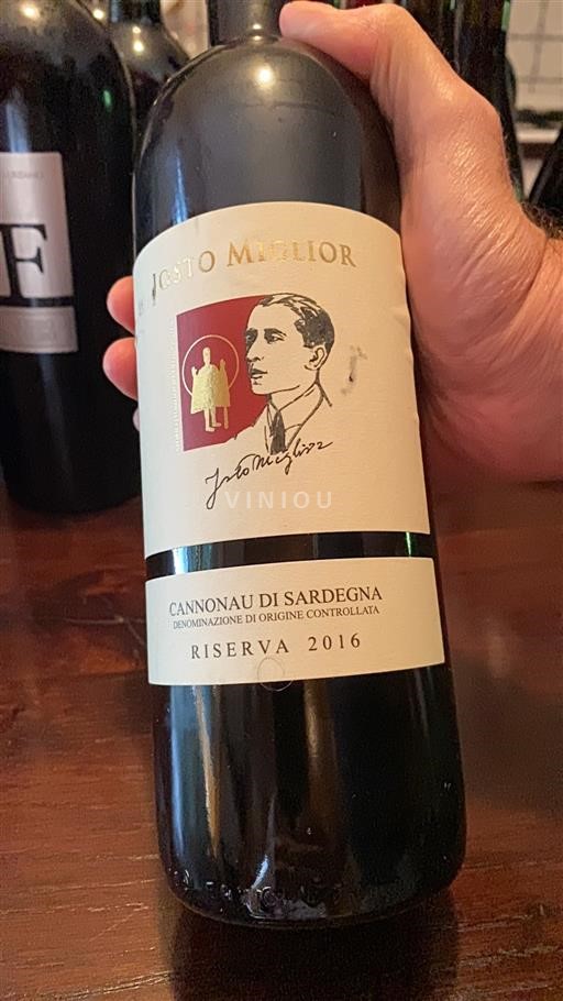 Sardinie Cannonau di Sardinie. Josto Miglior Riserva 2016
