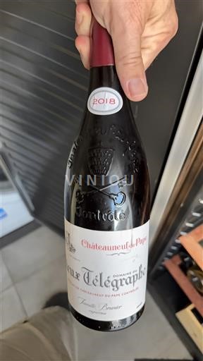 Thung lũng Rhône Châteauneuf-du-pape Domaine Vieux Télégraphe LA CRAU 2018