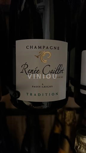 Champagne Champagner Renée Caillot Tradition Ohne Jahrgang