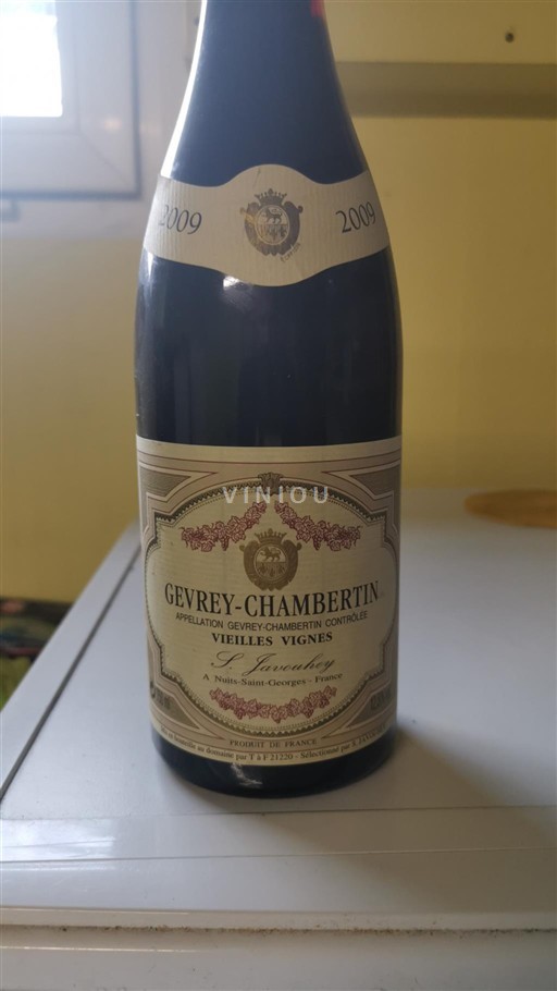 Borgoña Gevrey-Chambertin Grand Cru S. Jarouhey Vieilles Vignes 2009