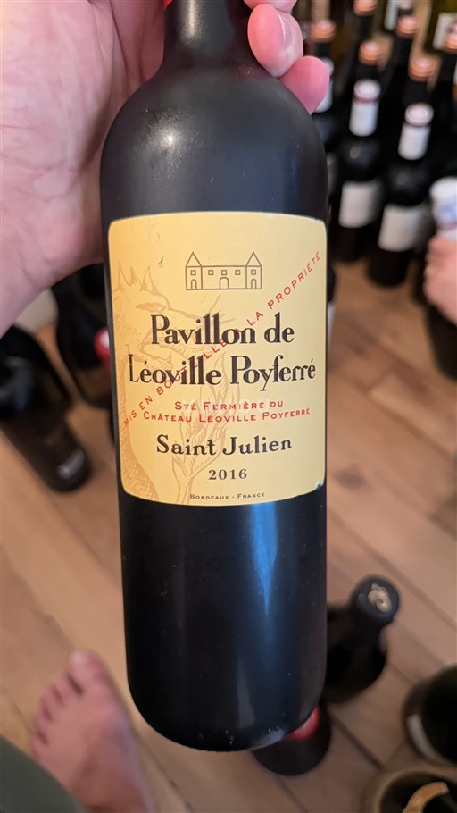 Bordeaux Saint-Julien Léoville Poyferré Pavillon de Léoville Poyferré 2016