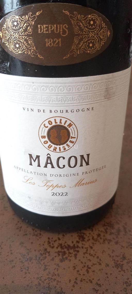Burgundy Mâcon and Mâcon-Villages Collin Bourisset Les Teppes Marius 2022