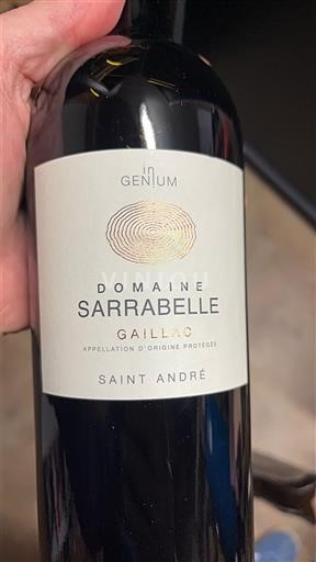 Tây Nam Gaillac Domaine Sarrabelle Saint André 2023