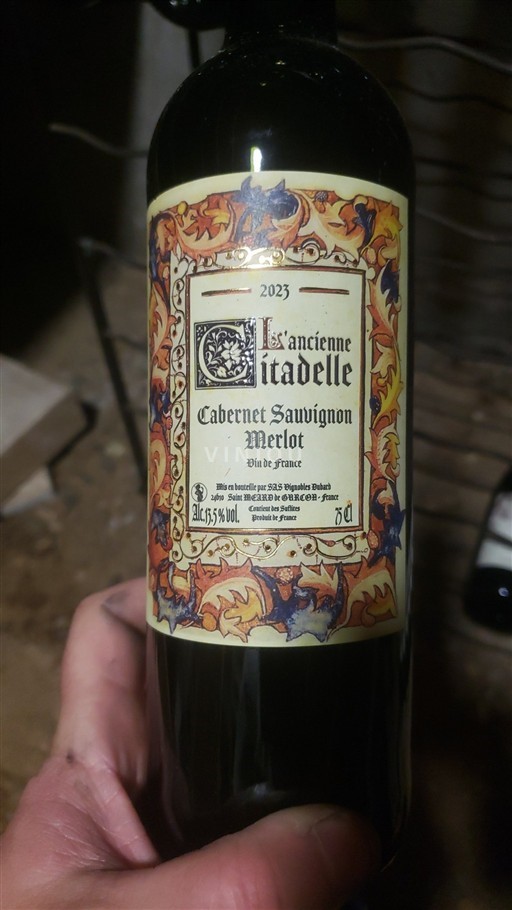Bordeaux Không được chỉ định L'ancienne Citadelle 2023