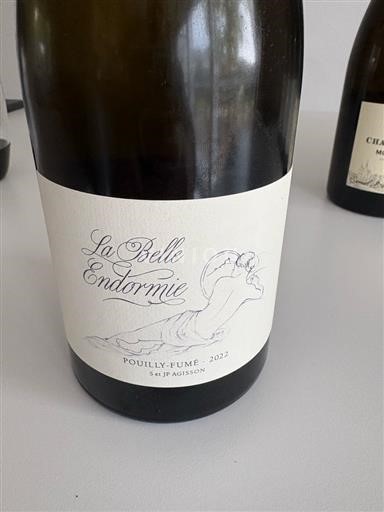 Loire-dalen Pouilly-fumé S et JP. Agisson La Belle Endormie 2022