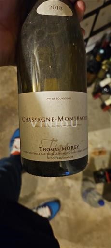 Burgundy Chassagne-Montrachet Thomas Morey 2018