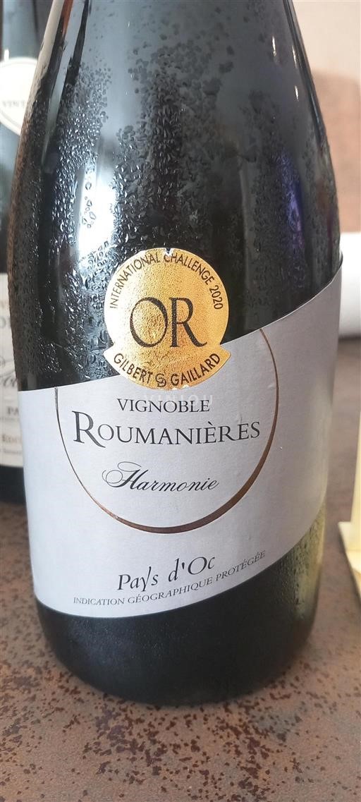 Languedoc-Roussillon Pays d'Oc Vignoble Roumanières Harmonie 2021