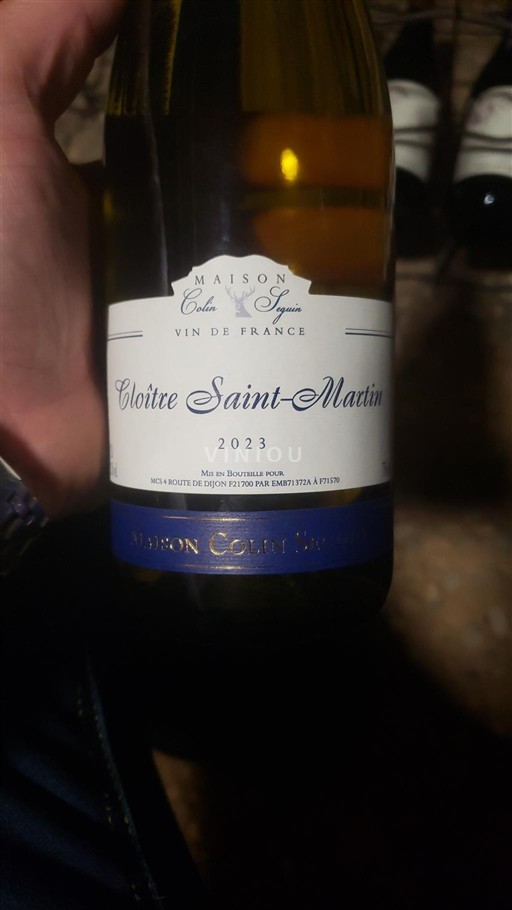 Burgundsko Nespecifikováno Grand Cru Maison Colin Seguin Cloître Saint-Martin 2023