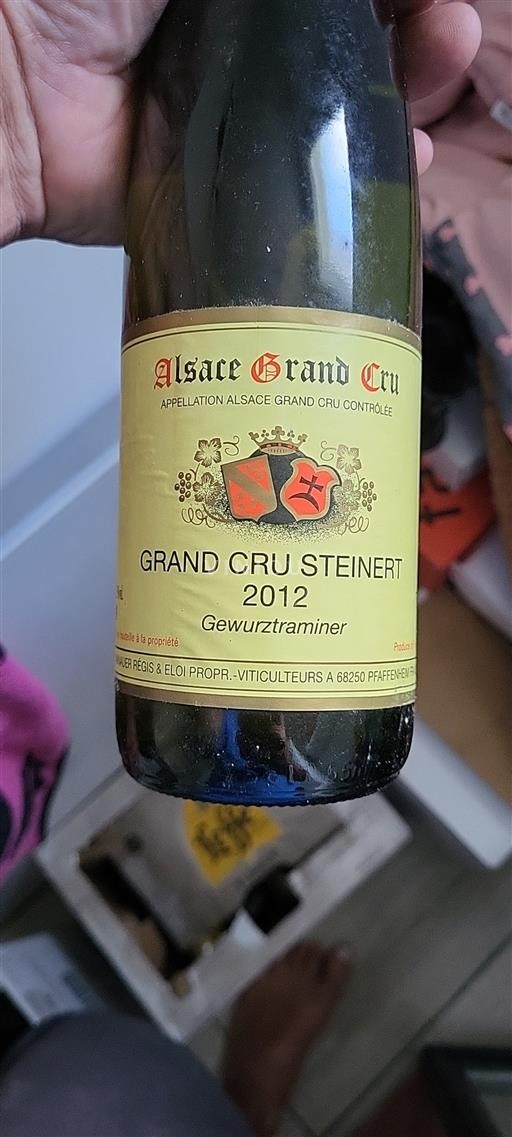 Alzacija Ni doloceno Grand Cru Régis & Eloi Grand Cru Steinert 2012