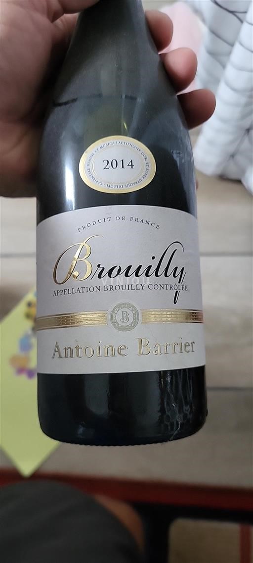 Beaujolais Brouilly Antoine Barrier 2014