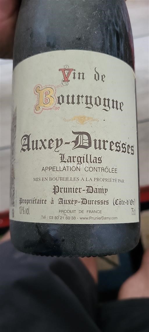 Burgund Auxey-Duresses Grand Cru Prunier-Damy Largillas 2011