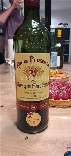Bordeaux Puisseguin-saint-émilion Roc de Puisseguin 2022