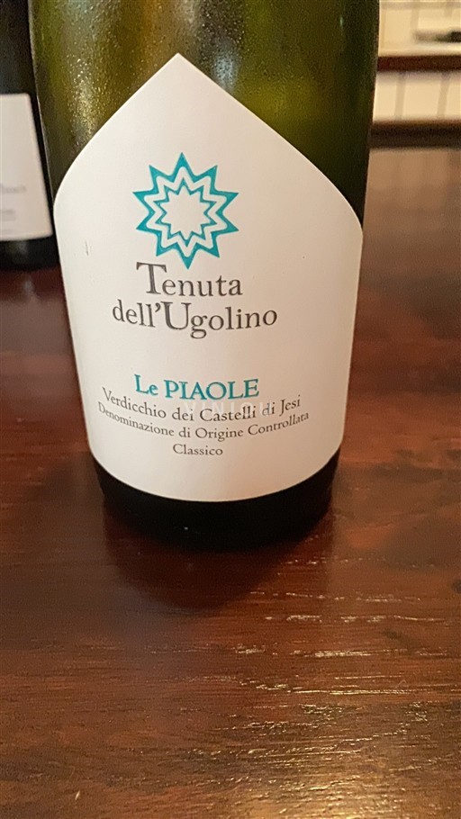 Marche Verdicchio dei Castelli di Jesi Tenuta dell'Ugolino Le PIAOLE 2021