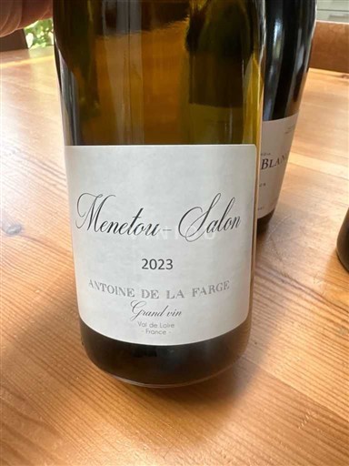 Loiretal Menetou-Salon Antoine de la Farge 2024