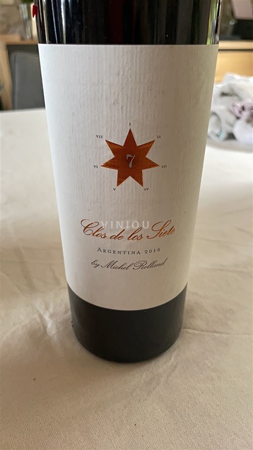 Mendoza Unspecified Clos de los Siete 2016