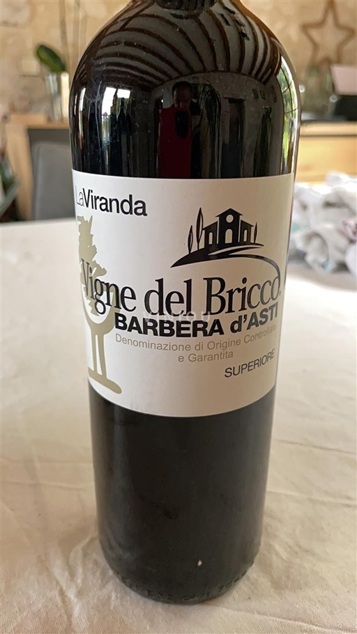 Piemonte Barbera d'Asti La Viranda Vigne del Bricco 2015