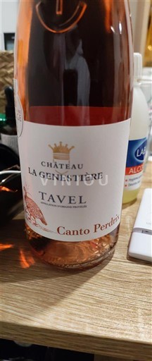 Lugina e Ronës Tavel Château La Genestière Canto Perdrix Jo Viti