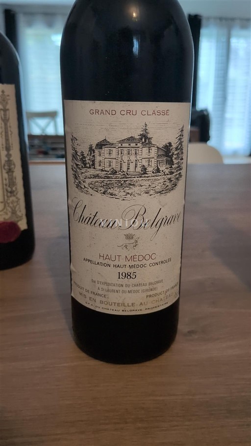 Bordeaux Haut-Médoc Grand Cru Château Belgrave 1985