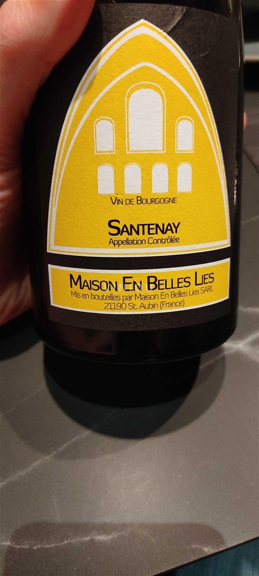 Burgund Santenay Grand Cru Maison En Belles Lies 2022