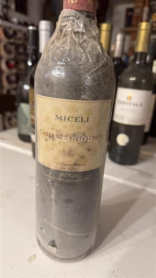 Sicile Miceli Cabernet Sauvignon 2002