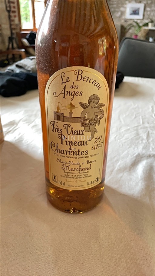 Poitou-Charentes Pineau-des-Charentes Le Berceau des Anges Très Vieux Pineau des Charentes 20 ans Không niên vụ
