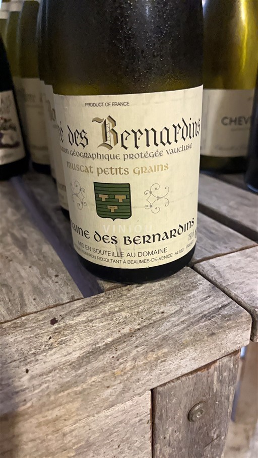 Provence, Ala-Rhônen laakso, Korsika Vaucluse Domaine Des Bernardins Muscat Petits Grains 2021