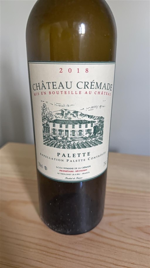 Provence Palette Château Crémade 2018