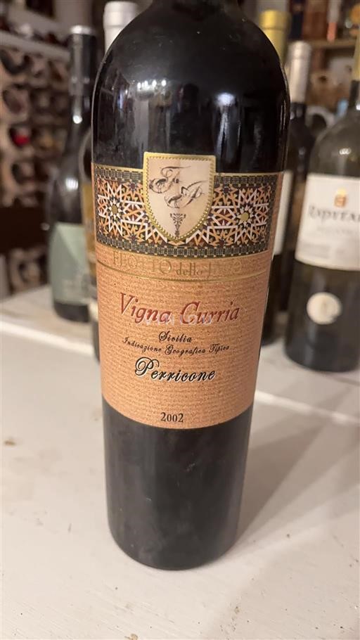 Sicily Not Specified Feotto dello Jato Vigna Curria 2002