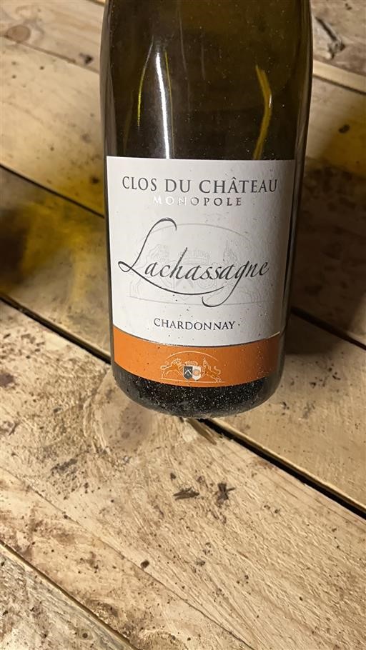 Vin Blanc sec Lachassagne Château Clos du 2020 France Beaujolais AOC