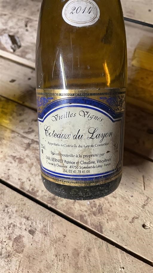 Loiretal Coteaux-du-Layon EARL Bernier Vieilles Vignes 2014
