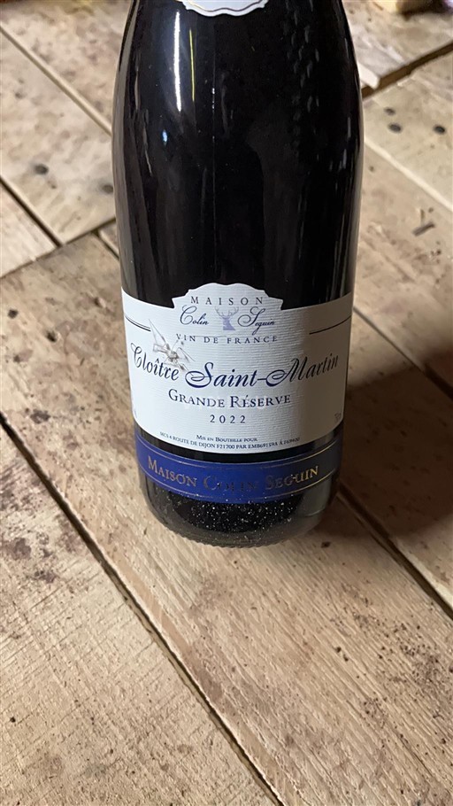 Borgogna Crémant di Borgogna Maison Colin Seguin Clos Saint-Martin 2022