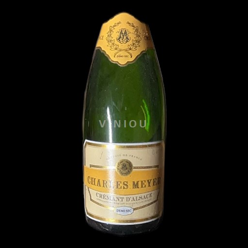 Vin Effervescent Blanc demi-sec Charles Meyer Non millésimé France Alsace Crémant-d'alsace AOC Grand Cru