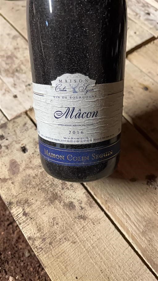 Burgundy Mâcon and Mâcon-Villages Maison Colin Seguin 2016
