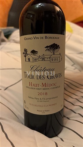 Bordeaux Haut-Médoc Château Tour des Graves 2018