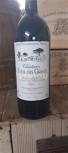 Bordeaux Haut-Médoc Château Tour des Graves 2018