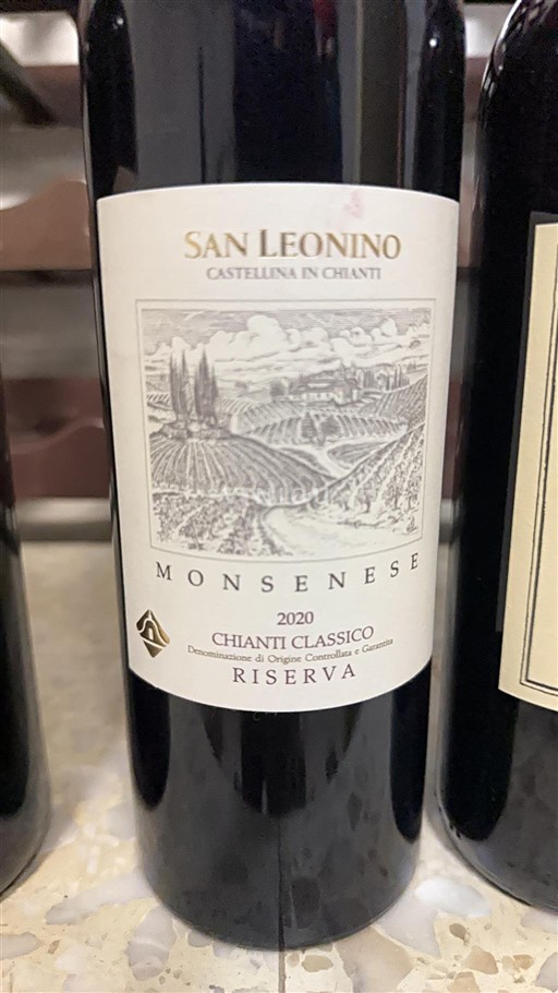 Toscana Chianti Classico San Leonino Monsenese 2020