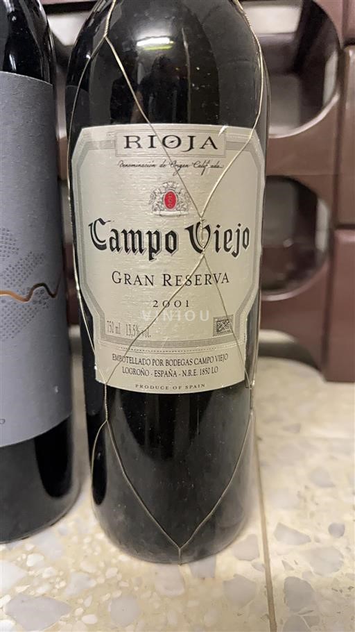 La Rioja Rioja Campo Viejo Gran Reserva 2001