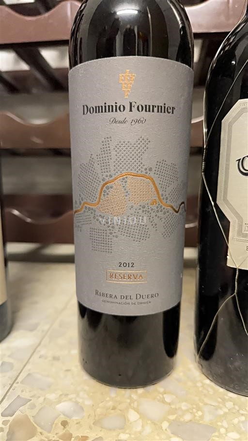 Castilien og León Ribera del Duero Domínio Fournier Reserva 2012