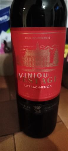 Бордо Лістрак-Медок Cru Bourgeois Château Lestage 2015