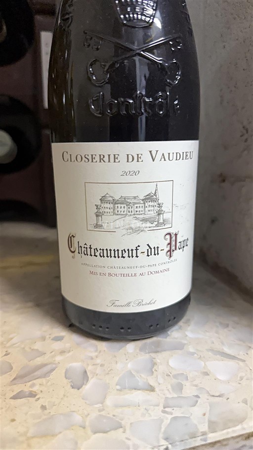 Thung lũng Rhône Châteauneuf-du-pape Clos de Vaudieu Closerie de Vaudieu 2020