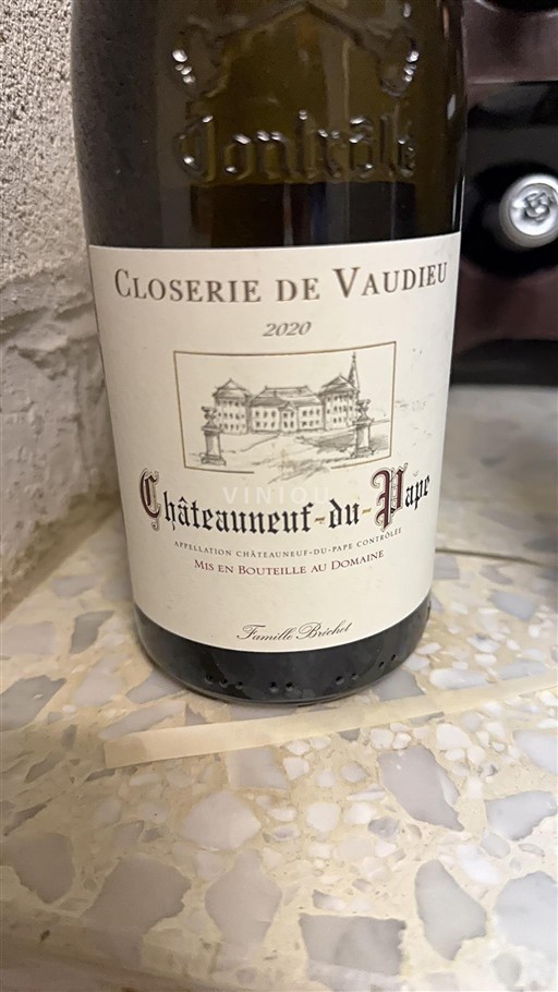 Thung lũng Rhône Châteauneuf-du-pape Clos de Vaudieu 2020