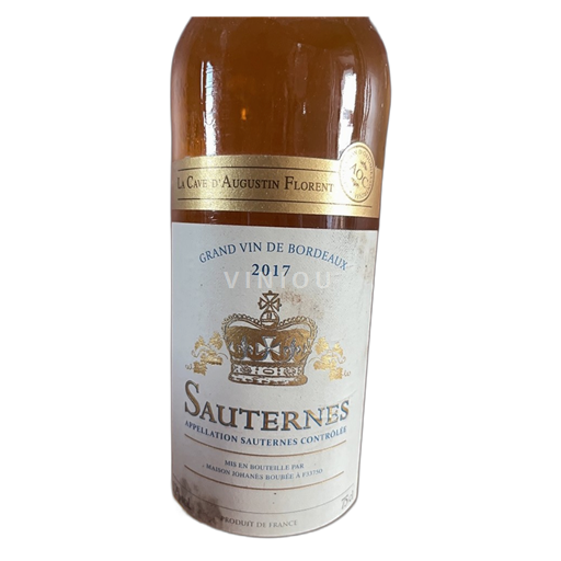 Bordeaux Sauternes La Cave Augustin Florent 2017