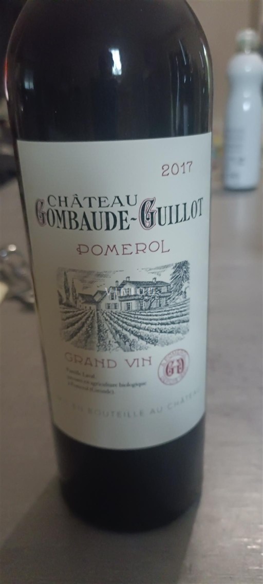 Bordeaux Pomerol Château Gombaude-Guillot 2017