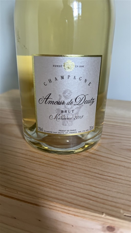Champagne Deutz Amour de Deutz 2013