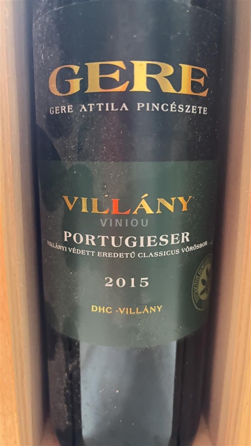 Villány Niet gespecificeerd Gere Attila Pincészete 2015