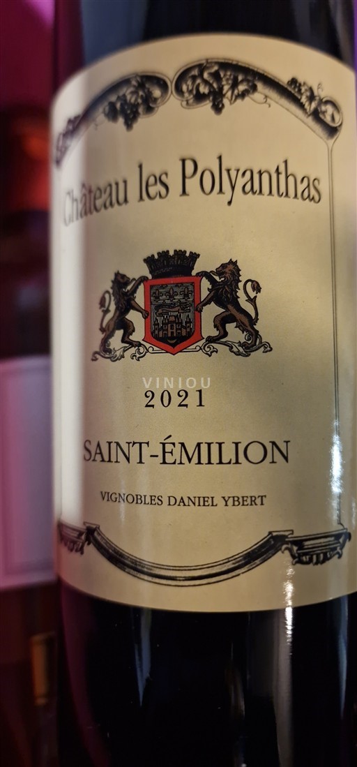 Bordeaux Saint-Émilion Château Les Polyanthas 2021