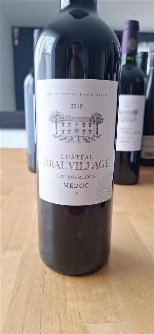 Bordeaux Médoc Cru Bourgeois Château Beauvillage 2015
